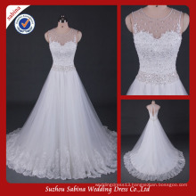Sh0605 Love forever wedding dress sparkle beaded wedding dresses real photos